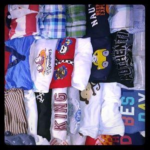 Assorted boys long sleeve and onesies